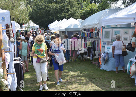 Un Arts & Crafts Fair al Drummer Boy park - brewster - Massachusetts il cape cod Foto Stock