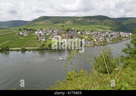 Ellenz-Poltersdorf, Moselle, Renania-Palatinato, Germania Foto Stock