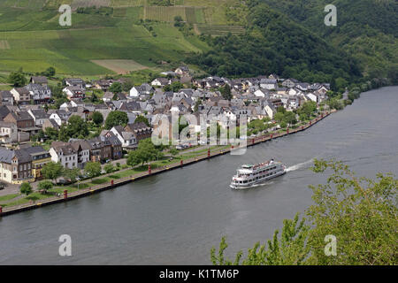 Ellenz-Poltersdorf, Moselle, Renania-Palatinato, Germania Foto Stock