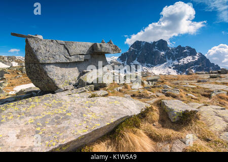 L'Europa, Italia, paesaggi nel Parco dell'Adamello, in provincia di Brescia. Foto Stock