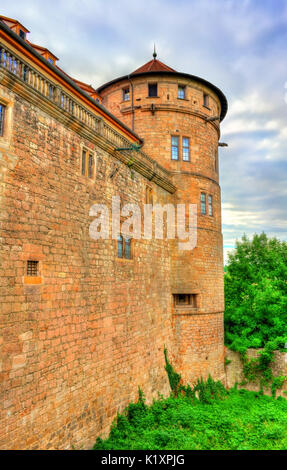 Il castello di Hohentubingen di Tubinga, Germania Foto Stock