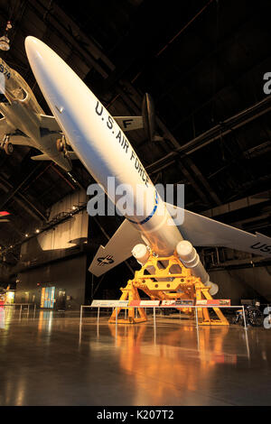 Northrop SM-62 Snark in mostra presso il Museo Nazionale della US Air Force Foto Stock