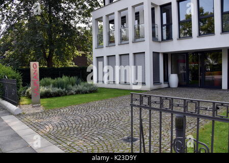 Bonn, Germania. Il 27 agosto, 2017. Vista della gestione del ristorante della catena Vapiano a Bonn, Germania, 27 agosto 2017. - Nessun filo SERVICE - foto: Horst Galuschka/dpa/Alamy Live News Foto Stock