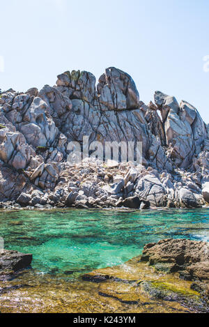 Italia: alcune delle bellezze della Sardegna nella foto durante il periodo estivo Foto Stock