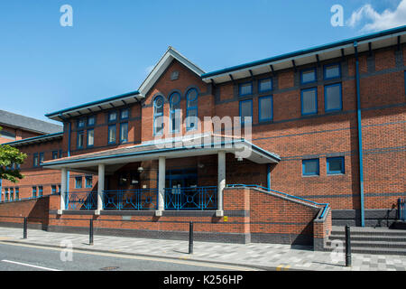 Stoke on Trent Crown Court e County Court building Foto Stock