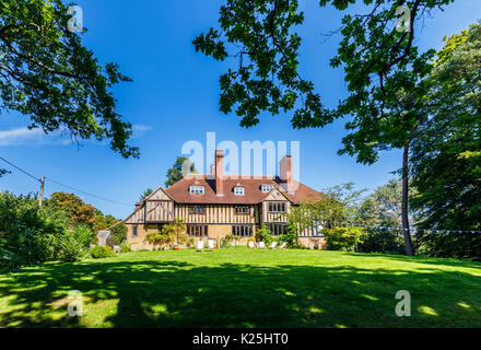 Limnerslease, la Piccola Casa, arti e mestieri stile home dei watt famiglia, Compton, un villaggio vicino a Guildford, Surrey, sud-est dell'Inghilterra, Regno Unito Foto Stock