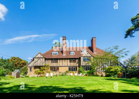 Limnerslease, la Piccola Casa, arti e mestieri stile home dei watt famiglia, Compton, un villaggio vicino a Guildford, Surrey, sud-est dell'Inghilterra, Regno Unito Foto Stock