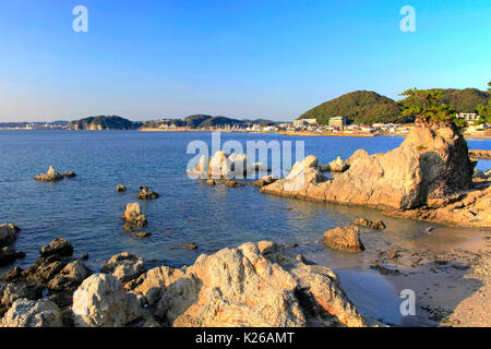 Morito Beach a Hayama città Kanagawa Giappone Foto Stock