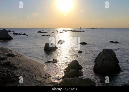 Morito Beach a Hayama città Kanagawa Giappone Foto Stock