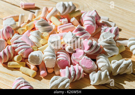 Multicolore sfondo marshmallow Foto Stock