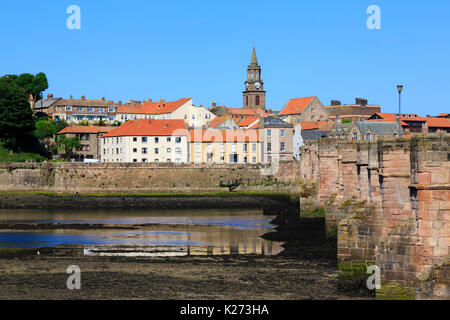 Berwick upon Tweed. Englands la maggior parte delle città settentrionali. Foto Stock