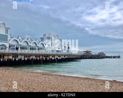 South Parade Pier, Southsea, Hampshire REGNO UNITO Foto Stock