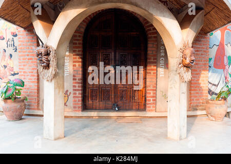 Africa,Malawi,Lilongwe district,Dedza. Museo delle Maschere Foto Stock