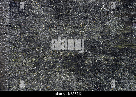 Vecchio weathered dark tar trama della carta sullo sfondo Foto Stock