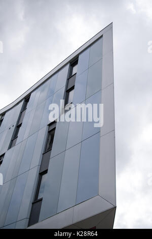 Le costruzioni contemporanee di Nottingham Trent University su Goldsmith Street Nottingham. Foto Stock