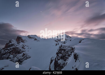 Montaggio Cernera, Dolomiti, San Vito di Cadore, Belluno, Veneto, Italia. Foto Stock