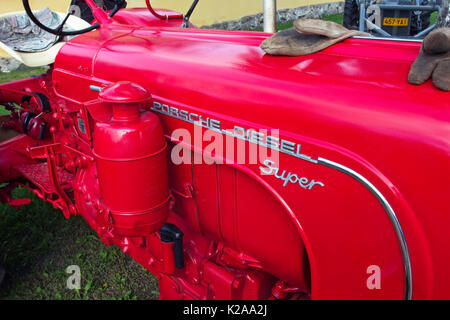 1961 Porsche Super dettaglio del trattore Foto Stock