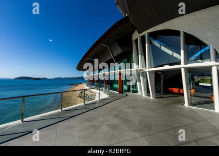 Ingresso a Hamilton Island Yacht Club, Whitsundays, Queensland, Australia. Novembre 2012. Foto Stock