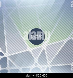 Abstract blue mosaico geometrico sfondo con spesse linee diagonali - - illustrazione in liberamente modificabile eps10 formato vettoriale Illustrazione Vettoriale