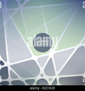 Abstract blue mosaico geometrico sfondo con spesse linee diagonali - - illustrazione in liberamente modificabile eps10 formato vettoriale Illustrazione Vettoriale
