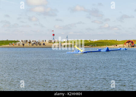Paesaggi costieri intorno Buesum in Dithmarschen a Schleswig-Holstein, Germania Foto Stock