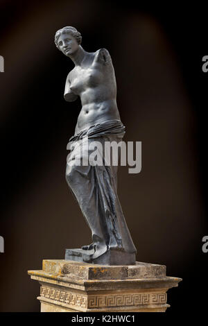 Copia statua della Venere di Milo, Blenheim Palce, Woodstock. Regno Unito Foto Stock