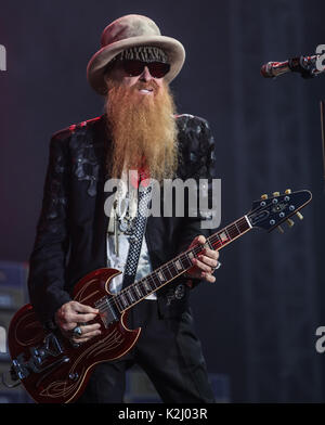 Ramblin' Uomo Fair 2017 - Giorno 3 dotata di: ZZ Top Dove: Kent, Regno Unito quando: 30 lug 2017 Credit: Ricky Swift/WENN.com Foto Stock