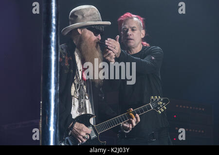 Ramblin' Uomo Fair 2017 - Giorno 3 dotata di: ZZ Top Dove: Kent, Regno Unito quando: 30 lug 2017 Credit: Ricky Swift/WENN.com Foto Stock