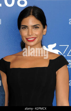 Venezia, Italia. 31 Agosto, 2017. 74a Mostra del Cinema di Venezia, Photocall film 'L'insulto' nell'immagine: Rita Hayek Credit: Indipendente Photo Agency Srl/Alamy Live News Foto Stock