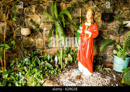 Santa Luzia Santuario a Santa Lucia a Piazza. Novo Horizonte, Santa Catarina, Brasile. Foto Stock
