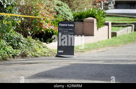 Foto deve essere accreditato ©Alpha premere 079965 13/03/2017 Viste generali di Highgate cimitero nel nord di Londra. Foto Stock