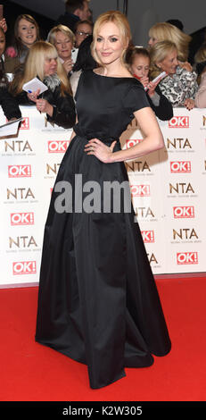 Foto deve essere accreditato ©Alpha premere 079965 25/01/2017 Fearne cotone televisione nazionale TV Awards NTAs 2017 al O2 London Foto Stock