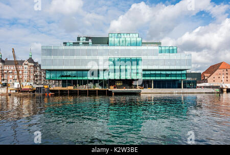 Progressi nella costruzione BLOX centro del mozzo per il design di architettura e urbanistica le aziende presso i cristiani Brygge nel porto di Copenhagen DANIMARCA Foto Stock