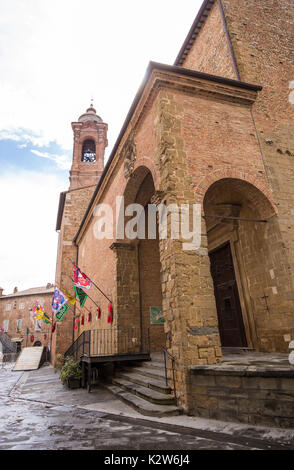 Città della Pieve, un antico borgo medievale della provincia di Perugia, Italia. Foto Stock