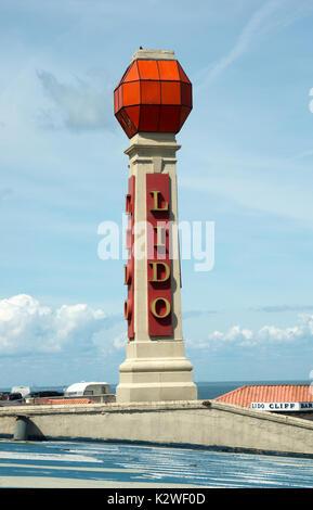 Margate, Lido Colume, Kent, Inghilterra, Foto Stock