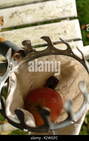 Vintage scena di autunno Foto Stock