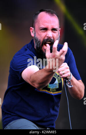 Chicago Open Air Festival 2017 Al Toyota Park in Bedford Park, IL, Stati Uniti d'America sabato 15 luglio 2017 dotate di: Frizione dove: Bridgeview, Illinois, Stati Uniti quando: 16 lug 2017 Credit: Adam Bielawski/WENN.com Foto Stock