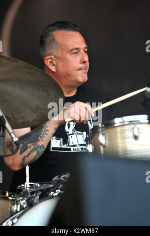 Chicago Open Air Festival 2017 Al Toyota Park in Bedford Park, IL, Stati Uniti d'America sabato 15 luglio 2017 dotate di: Frizione dove: Bridgeview, Illinois, Stati Uniti quando: 16 lug 2017 Credit: Adam Bielawski/WENN.com Foto Stock