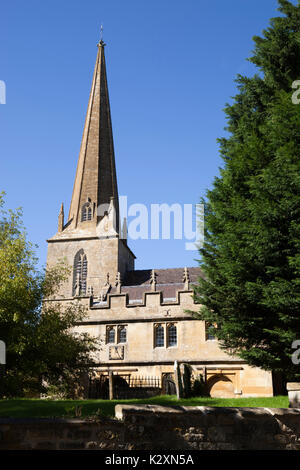 Chiesa di San Lorenzo, Mickleton, Cotswolds, Gloucestershire, England, Regno Unito, Europa Foto Stock