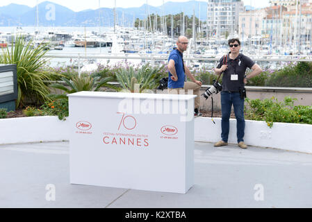 Maggio 16th, 2017 - Cannes atmosfera durante il settantesimo Cannes Film Festival. Foto Stock