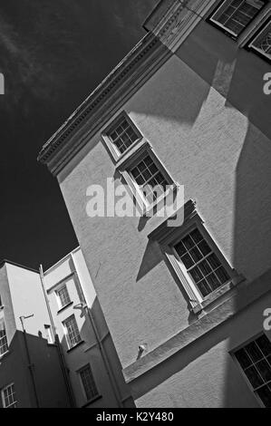 Townhouse in Tenby. Foto Stock