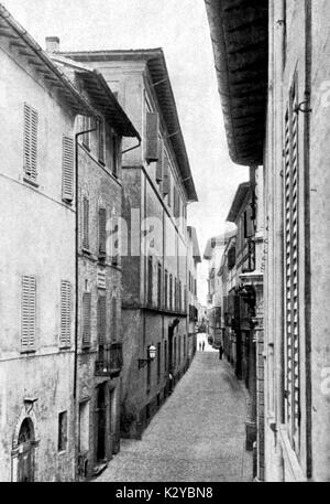 Gioacchino Rossini - Luogo di nascita del compositore italiano a Pesaro il 29 febbraio 1792 - 13 novembre 1868. Anche Gioachino Foto Stock