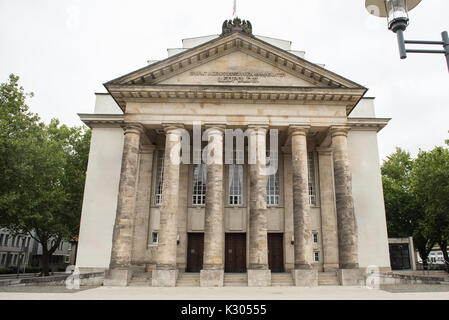 Restaurato, storico teatro nella città di Detmold Foto Stock