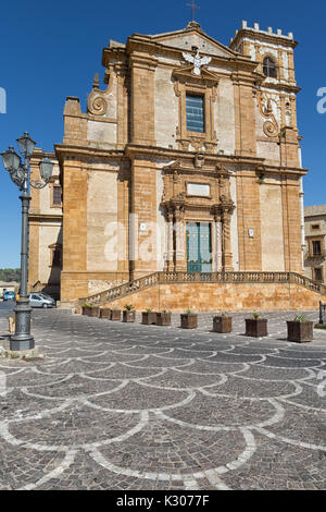 Piazza Armerina (Sicilia, Italia) - La Cattedrale Maria Santissima delle Vittorie Foto Stock