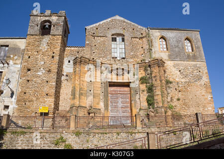 Piazza Armerina (Sicilia, Italia) - Teatini churc Foto Stock