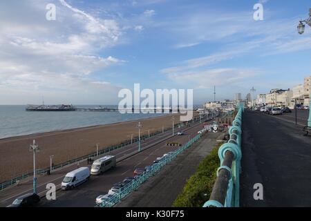 Brighton coasline Foto Stock