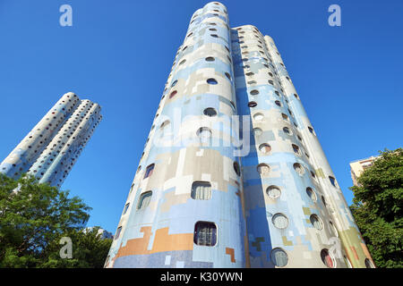 Tours Aillaud, Nanterre Parigi Francia Foto Stock