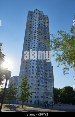 Tours Aillaud, Nanterre Parigi Francia Foto Stock