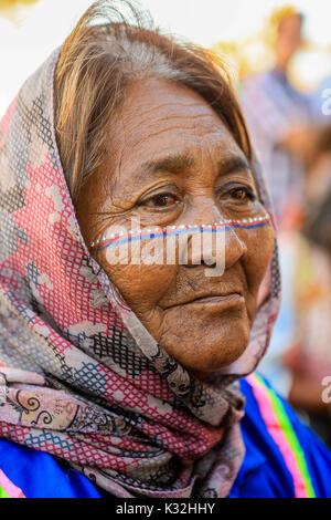 Il Comcac o Seris, è un popolo indigeno in Messico Sonora. Il suo territorio comprende un grande deserto e Tiburon isole del Golfo di California. Foto Stock