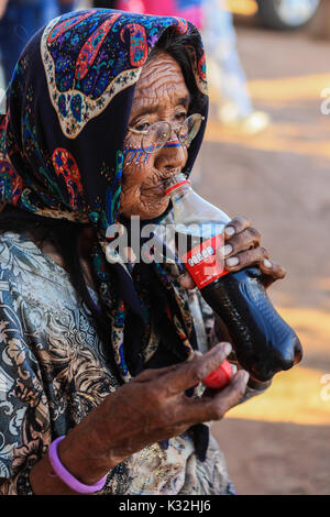 Il Comcac o Seris, è un popolo indigeno in Messico Sonora. Il suo territorio comprende un grande deserto e Tiburon isole del Golfo di California. Foto Stock